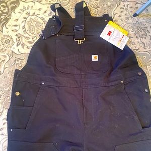 Women’s Quilt-lined Duck Bib overall